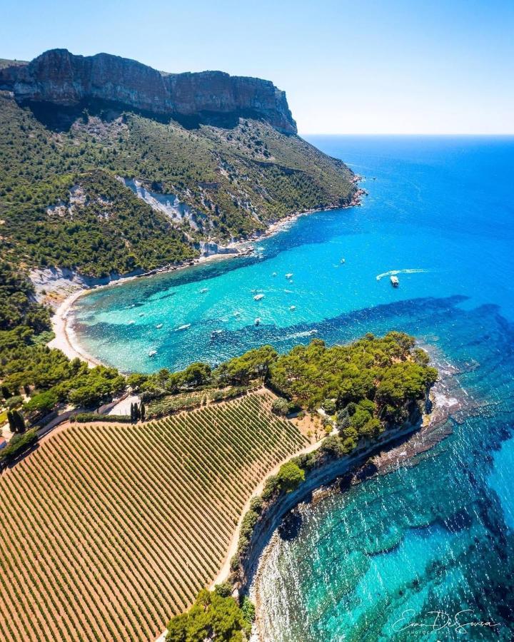L'Odyssee Bleue Vue Mer Cassis Eksteriør bilde