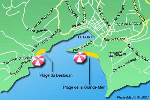 L'Odyssee Bleue Vue Mer Cassis Eksteriør bilde